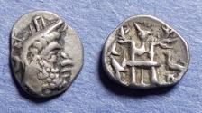 Ancient Coins - Persis, Darev ( Darios ) I Circa 150 BC, Silver Obol