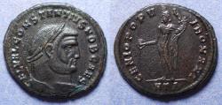 Ancient Coins - Roman Empire, Constantius (as Caesar) 293-305, Follis