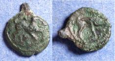 Ancient Coins - Celtic Gaul, Ambiani 80-20 BC, Bronze AE16