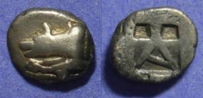Ancient Coins - Argos  Circa 450 BC Hemidrachm