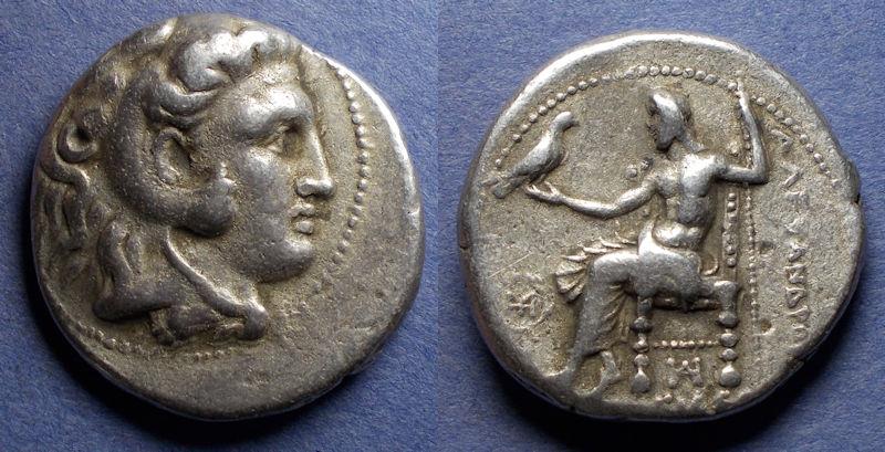 Ancient Coins - Kings of Macedonia, In the name of Alexander III 336-323 BC, Silver Tetradrachm