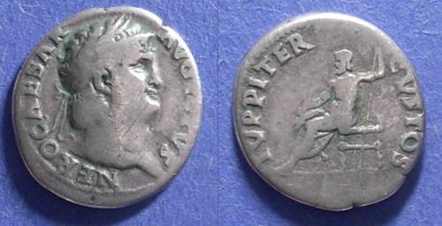 Ancient Coins - Roman Empire, Nero 54-68, Denarius
