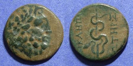 Ancient Coins - Pergamon, Mysia 2nd-1st Century BC, AE15