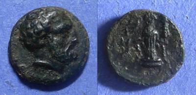 Ancient Coins - Astyra Mysia, Tissaphernes 413-8 & 400-395 BC, AE12