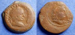 Ancient Coins - Roman Egypt, Vespasian 69-79, Bronze Diobol