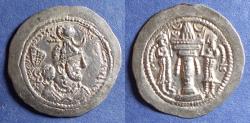 Ancient Coins - Sassanian Kingdom, Yazdgard I 399-420, Silver Drachm