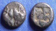 Ancient Coins - Lesbos, Uncertain mint Circa 500-450 BC, Billon 1/12 stater