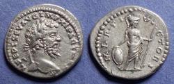Ancient Coins - Roman Empire, Septimius Severus 193-211, Silver Denarius