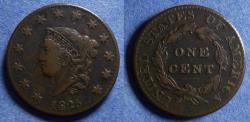Us Coins - United States,  1825,  Coronet Cent