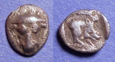 Ancient Coins - Phokis, Federal coinage 478-460 BC, Silver Obol