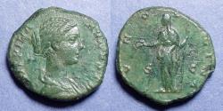 Ancient Coins - Roman Empire, Crispina 178-182, Bronze Aes