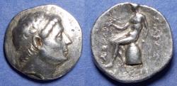 Ancient Coins - Seleucid Kingdom, Antiochos III 223-187 BC, Silver Tetradrachm