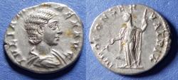 Ancient Coins - Roman Empire, Julia Mamaea 222-235, Silver Denarius