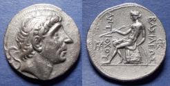 Ancient Coins - Seleukid Kingdom, Antiochos II 261-246, Silver Tetradrachm
