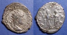 Ancient Coins - Roman Empire, Trajan Decius 249-251, Silver Antoninianus
