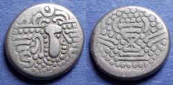 Ancient Coins - Indo-Sasanian, Gadhiya Paisa 950-1050, Silver Drachm