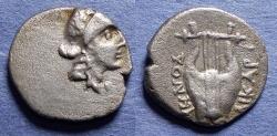 Ancient Coins - Caria, Halikarnassos Circa 150 BC, Silver Hemidrachm