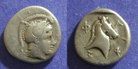 Ancient Coins - Pharsalos, Thessaly Circa 400 BC, Hemidrachm