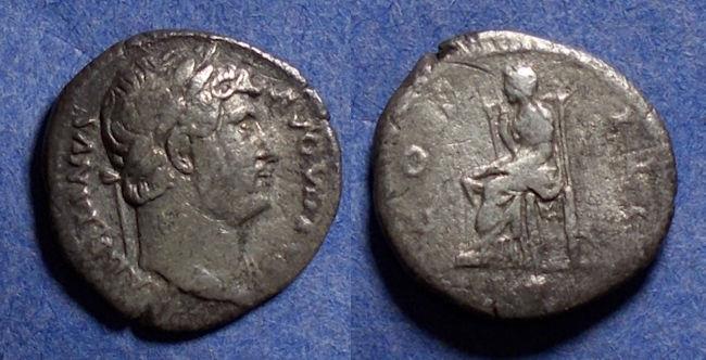 Roman Empire, Hadrian 117-138, Denarius | Roman Imperial Coins