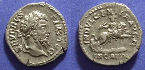 Ancient Coins - Roman Empire, Septimius Severus 193-211, denarius