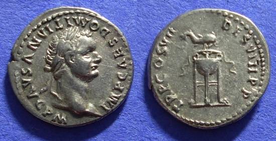 Ancient Coins - Domitian 81-96AD Denarius