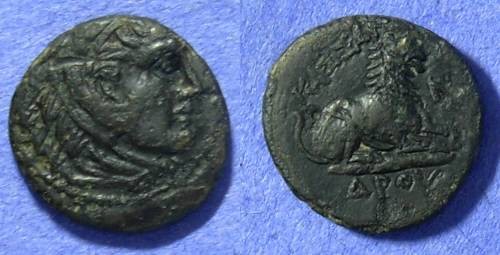 Ancient Coins - Macedonian Kingdom – Kassander 319-297BC AE17