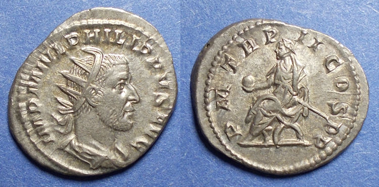 Roman Empire, Philip 244-9, Silver Antoninianus | Roman Imperial Coins