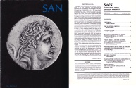 Ancient Coins - SAN - Journal for the Society of Ancient Numismatics. Vol. XVI, No. 1