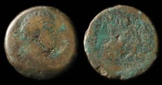 Ancient Coins - Aelius Caesar, 2nd Consulship, Drachm of Alexandria. 