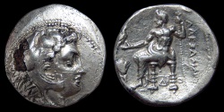 Macedon, Alexander III. Plated Tetradrachm. Memphis, Egypt Type!