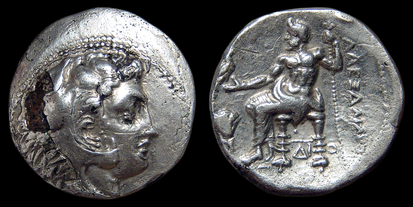 Macedon Alexander III. Plated Tetradrachm. Memphis Egypt Type