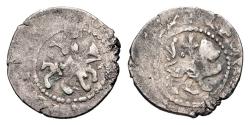 Ancient Coins - Cilician Armenia. Oshin, 1308-1320 AD. Silver Takvorin.