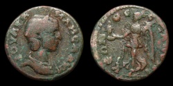 Ancient Coins - Julia Mamaea, AE-24. Thessalonica, Macedon. Nike