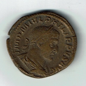 Ancient Coins - Philip I, 22.46 g, 31 mm,, AD 244-249, Sestertius, Securitas, SR 9018