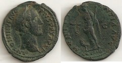Ancient Coins - Antoninus Pius As - Munificentia