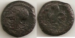 Ancient Coins - Sicily Syracuse Hippocamp AE