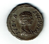 Ancient Coins - Julia Domna, 3.77 g, AD 193-211, Denarius, Cybele, RSC123