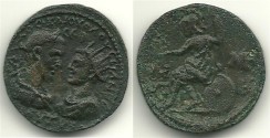 Ancient Coins - Trebonianus Gallus - Volusian, Pontus, Neocaesarea, AE30