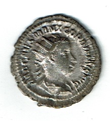 Ancient Coins - Gordian III, 3.95 g, AD 238-244, Antoninianus, Jupiter, SR 8614