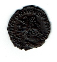 Ancient Coins - Victorinus, 2.07 g, AD 268-270, Antoninianus, Sol Oriens, SR 11169