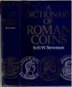 Ancient Coins - A Dictionary of Roman Coins, Seth W. Stevenson, Copyright 1982, ISBN 0900652608, Hard cover, Dust jacket-good, Interior-very good 