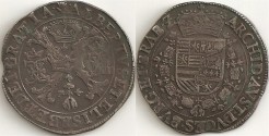 World Coins - Spanish Netherlands 16122-21 Silver Patagon