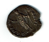 Ancient Coins - Antoninus Pius, 3.16 g, AD 138-161, Denarius, Genius of the Senate, SR 4084