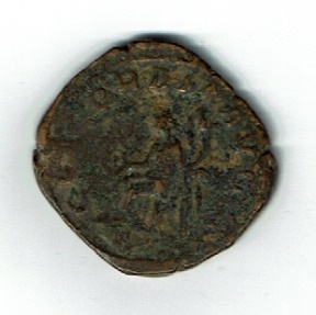 Ancient Coins - Volusian, 15.10 g, 30 mm, AD 252-254, Sestertius, Concordia, SR 9785