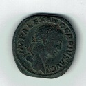 Ancient Coins - Severus Alexander, 23.64 g, AD 222-235, AE Sertertius, Sol holding globe, SR 2229v.