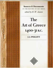 Ancient Coins - The Art of Greece 1400-31 B.C., J.J. Pollitt, Copyright 1965, Soft cover, Condition-very good