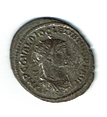 Ancient Coins - Diocletian, 3.64 g, AD 284-305, Antoninianus, Crescent over Delta