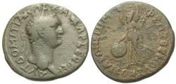 Ancient Coins - Phrygia, Cotiaeum. Domitian. A.D. 81-96. Æ. Near VF, olive green-brown patina, porosity on reverse.