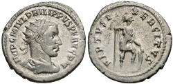 Gallienus. A.D. 253-268. Æ double denarius. Asia. VF/Fine. | Roman