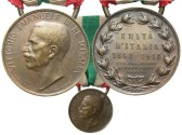 World Coins - Italy. ND (1922). Bronze medal with ribbon. EF. 